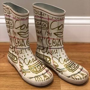 Coach Rain Boots